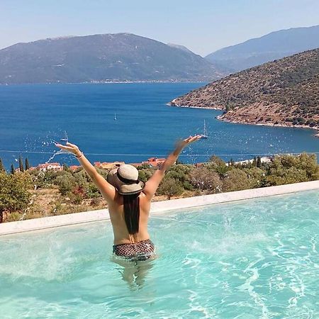 Augustela Villa Seaview Vacation Villa Айя-Евфимия Экстерьер фото