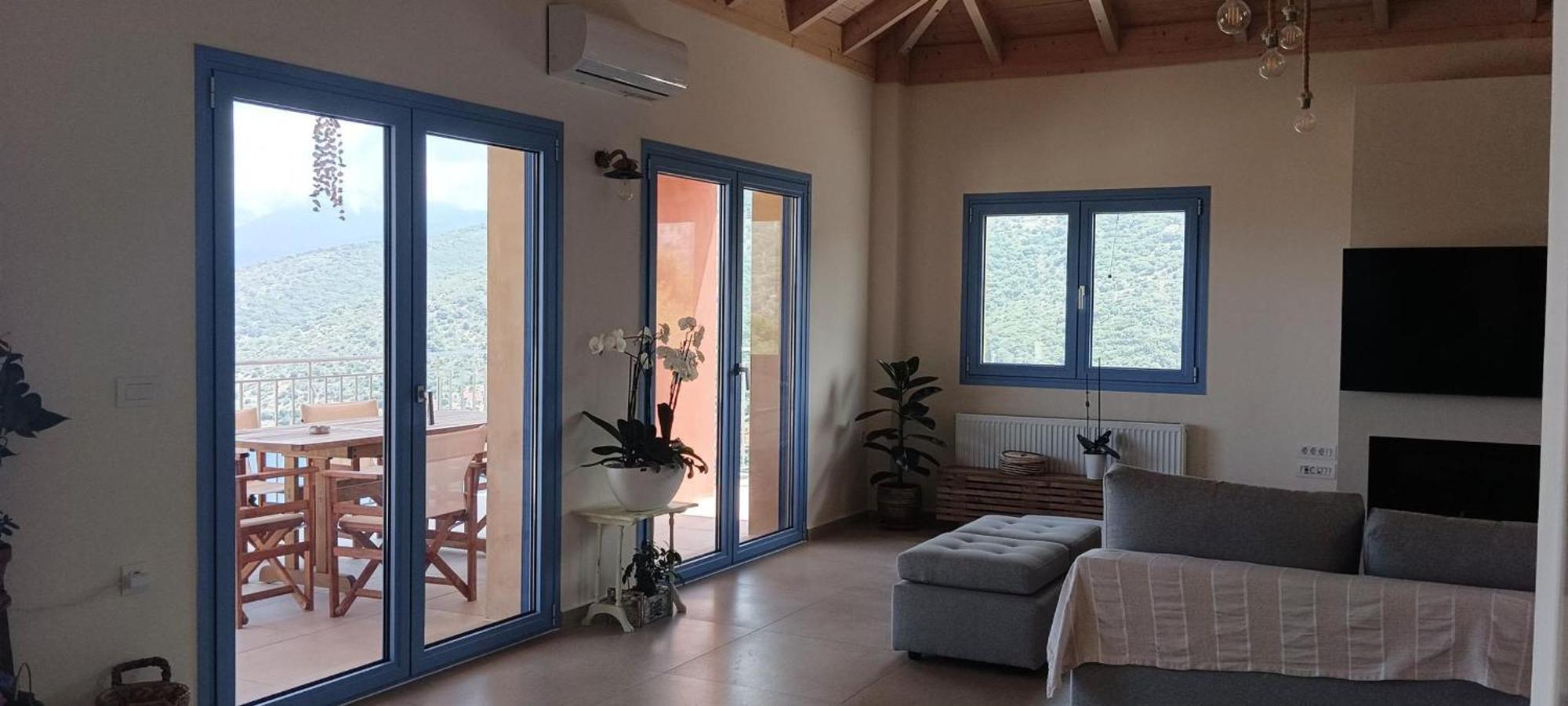 Augustela Villa Seaview Vacation Villa Айя-Евфимия Экстерьер фото