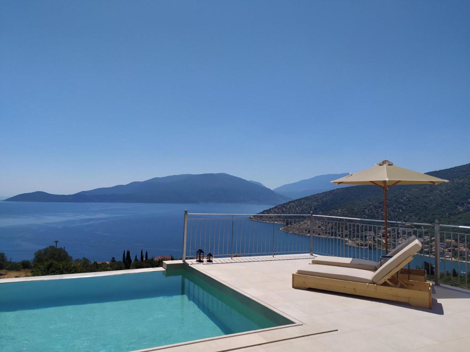 Augustela Villa Seaview Vacation Villa Айя-Евфимия Экстерьер фото
