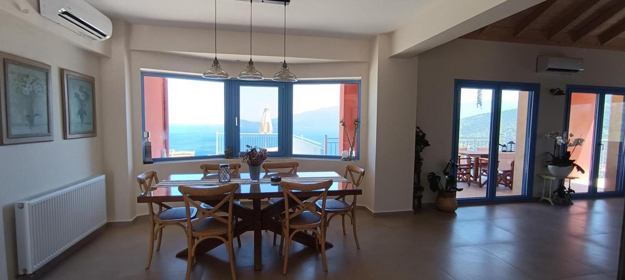 Augustela Villa Seaview Vacation Villa Айя-Евфимия Экстерьер фото