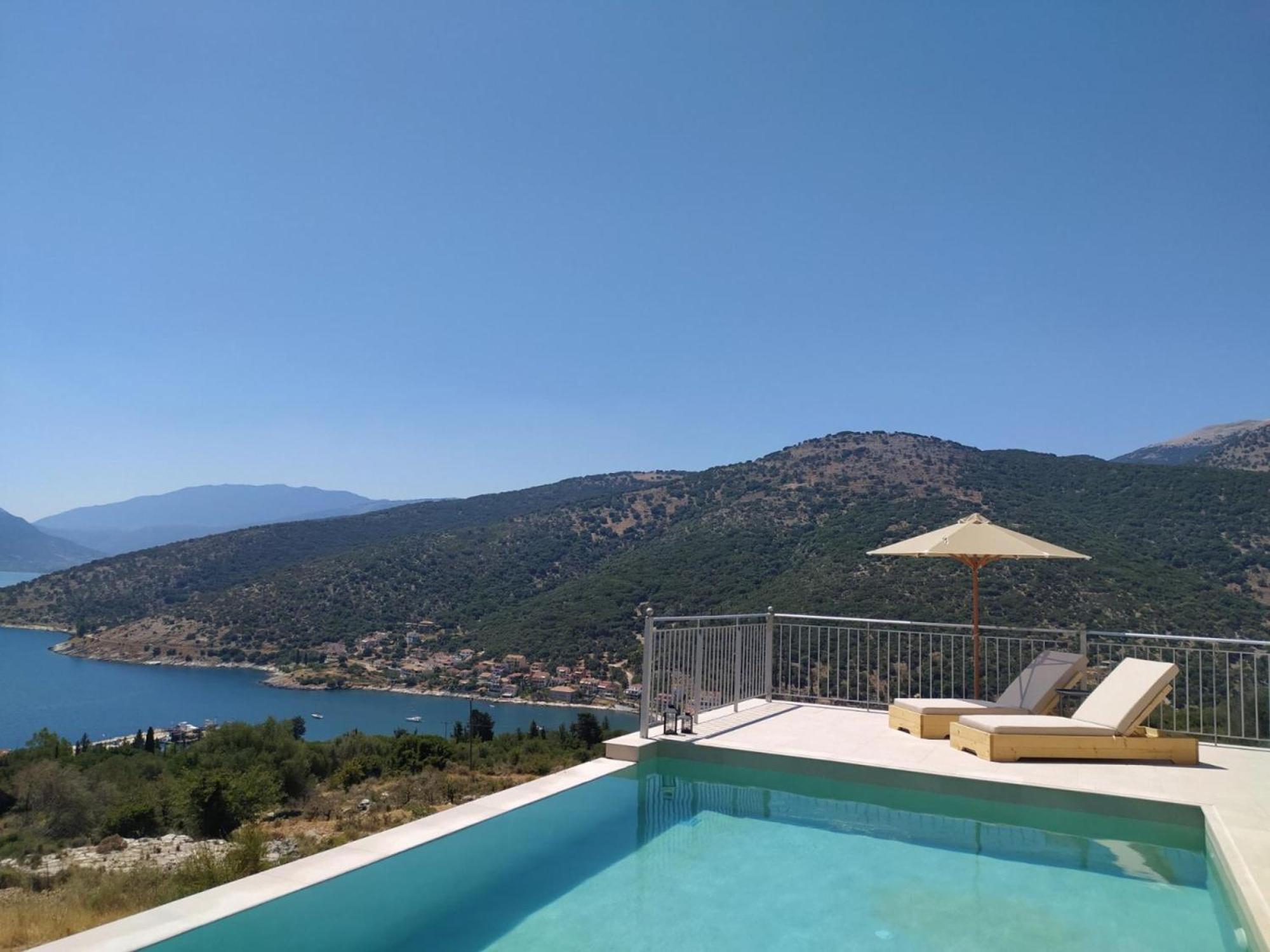 Augustela Villa Seaview Vacation Villa Айя-Евфимия Экстерьер фото