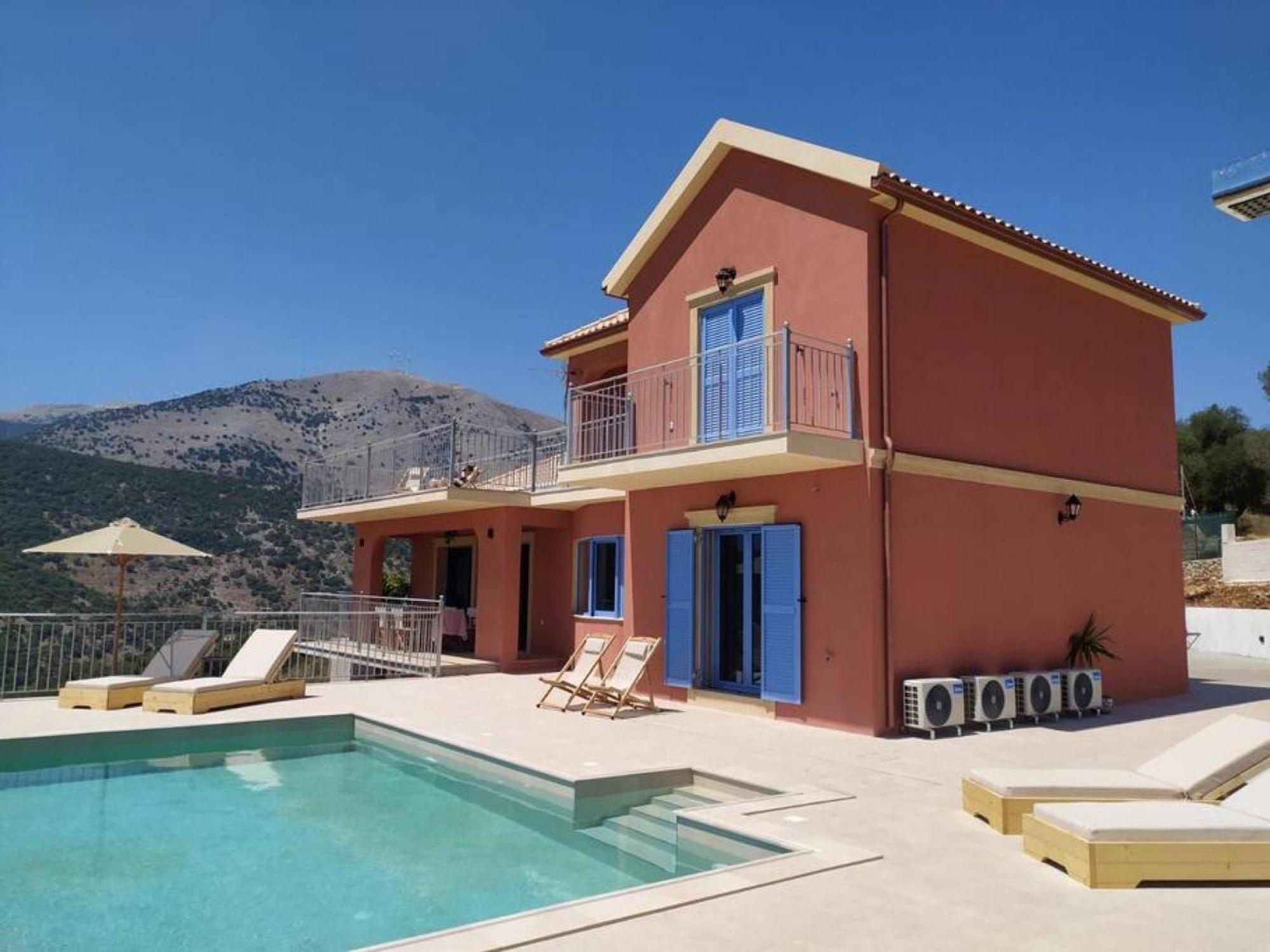 Augustela Villa Seaview Vacation Villa Айя-Евфимия Экстерьер фото
